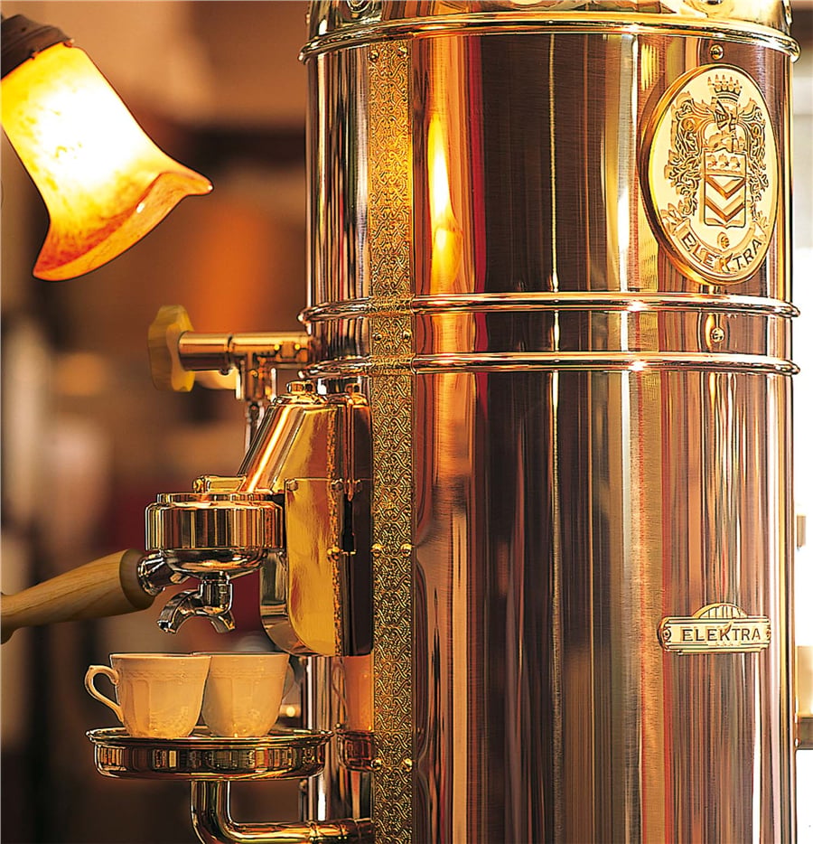 Elektra Belle Epoque 2 Gruplu Bakır Espresso Kahve Makinesi