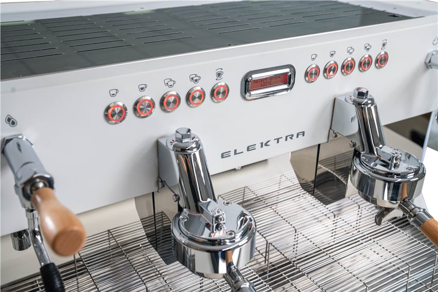 Elektra Eklipto Tall Cup Tam Otomatik 2 Gruplu Beyaz Espresso Kahve Makinesi