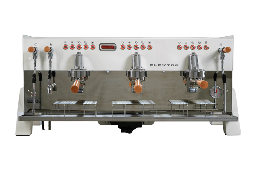 Elektra Eklipto Tall Cup Tam Otomatik 3 Gruplu Beyaz Espresso Kahve Makinesi