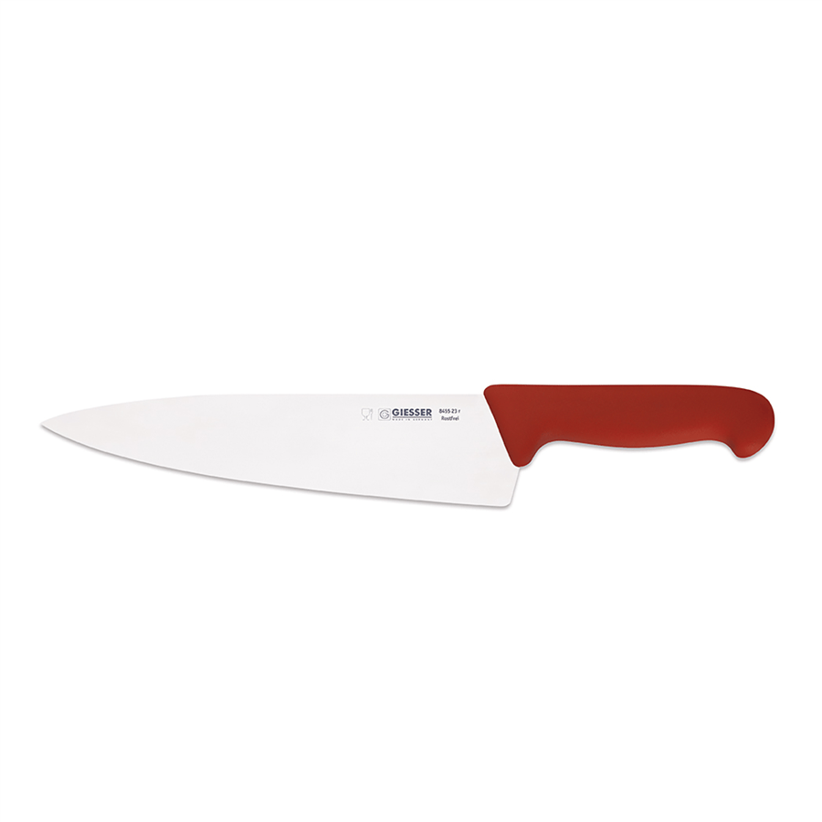 Şef Bıçağı 23 Cm Kırmızı