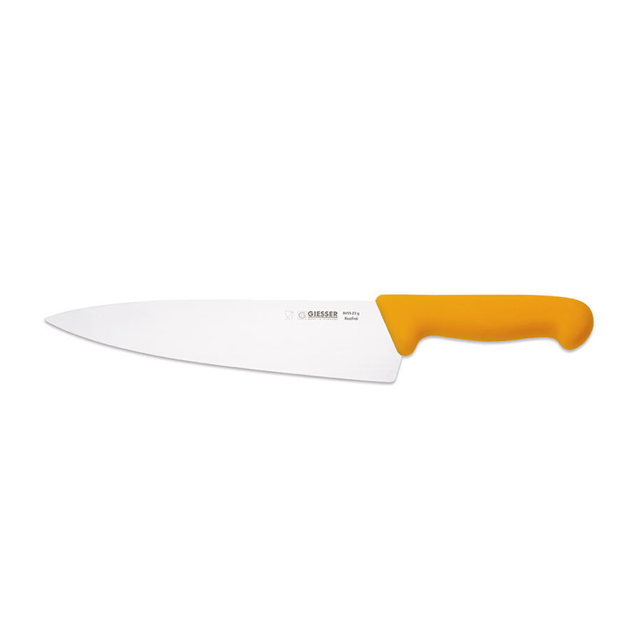 Şef Bıçağı 23 Cm Sarı