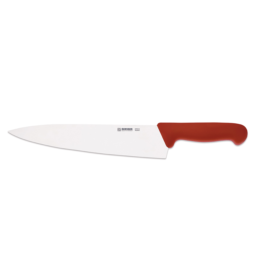 Şef Bıçağı 26 Cm Kırmızı