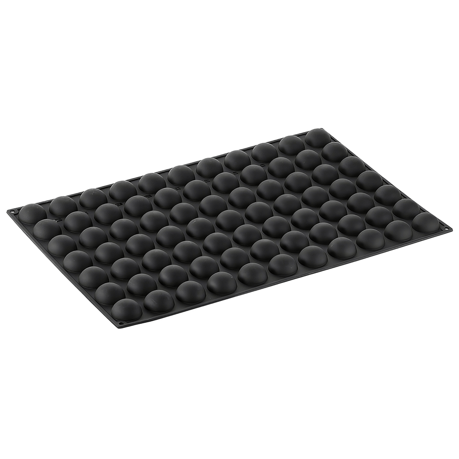 Silikon Yarım Küre Orta Kalıp 42x21 mm