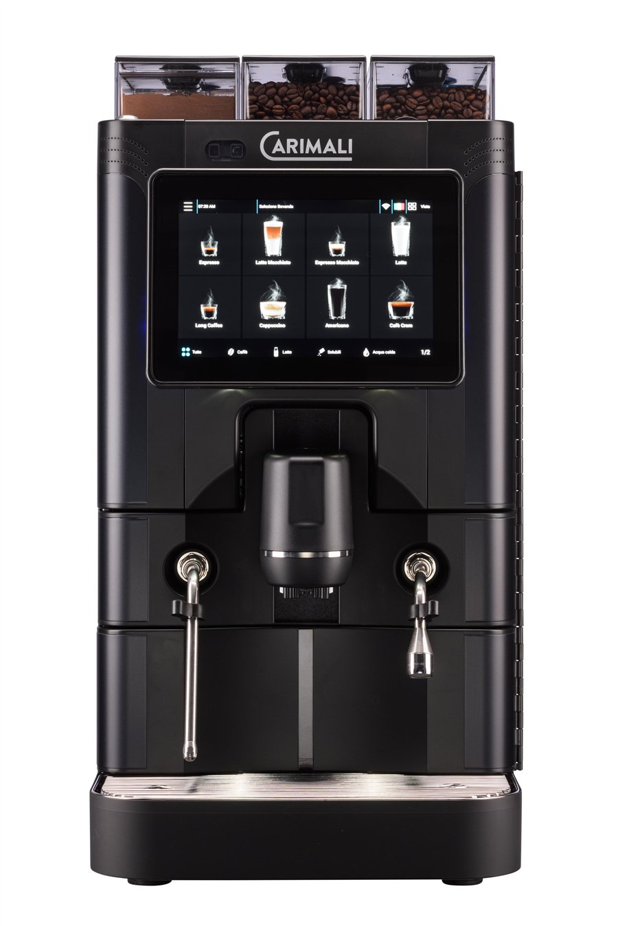 SilverAce Power 2 Çekirdek 1 Toz Hazneli ve Taze Sütlü Siyah M-Brew L Süper Otomatik Kahve Makinesi