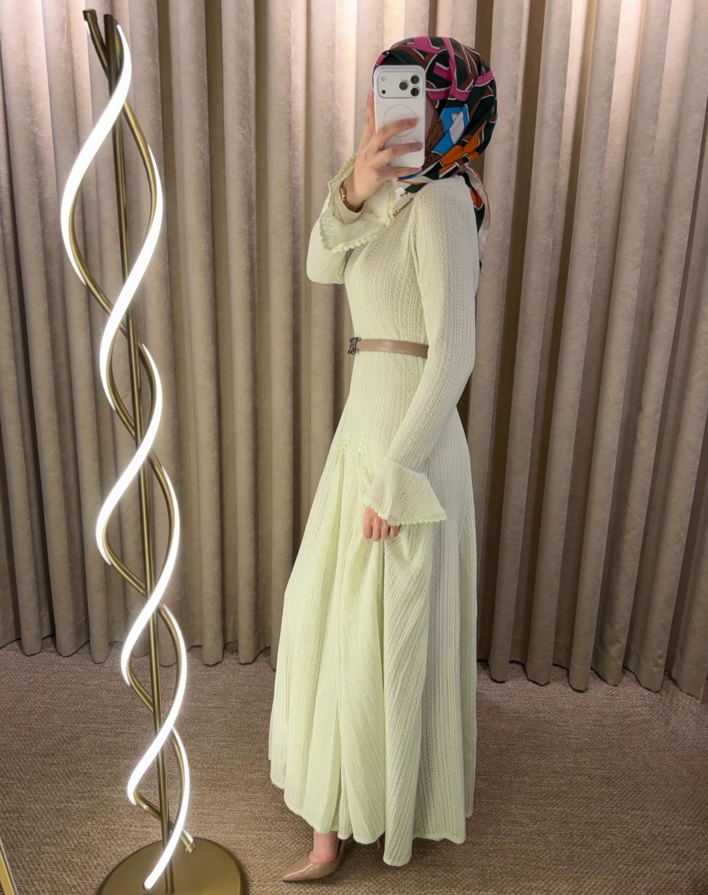 Sardunya Dress Lime