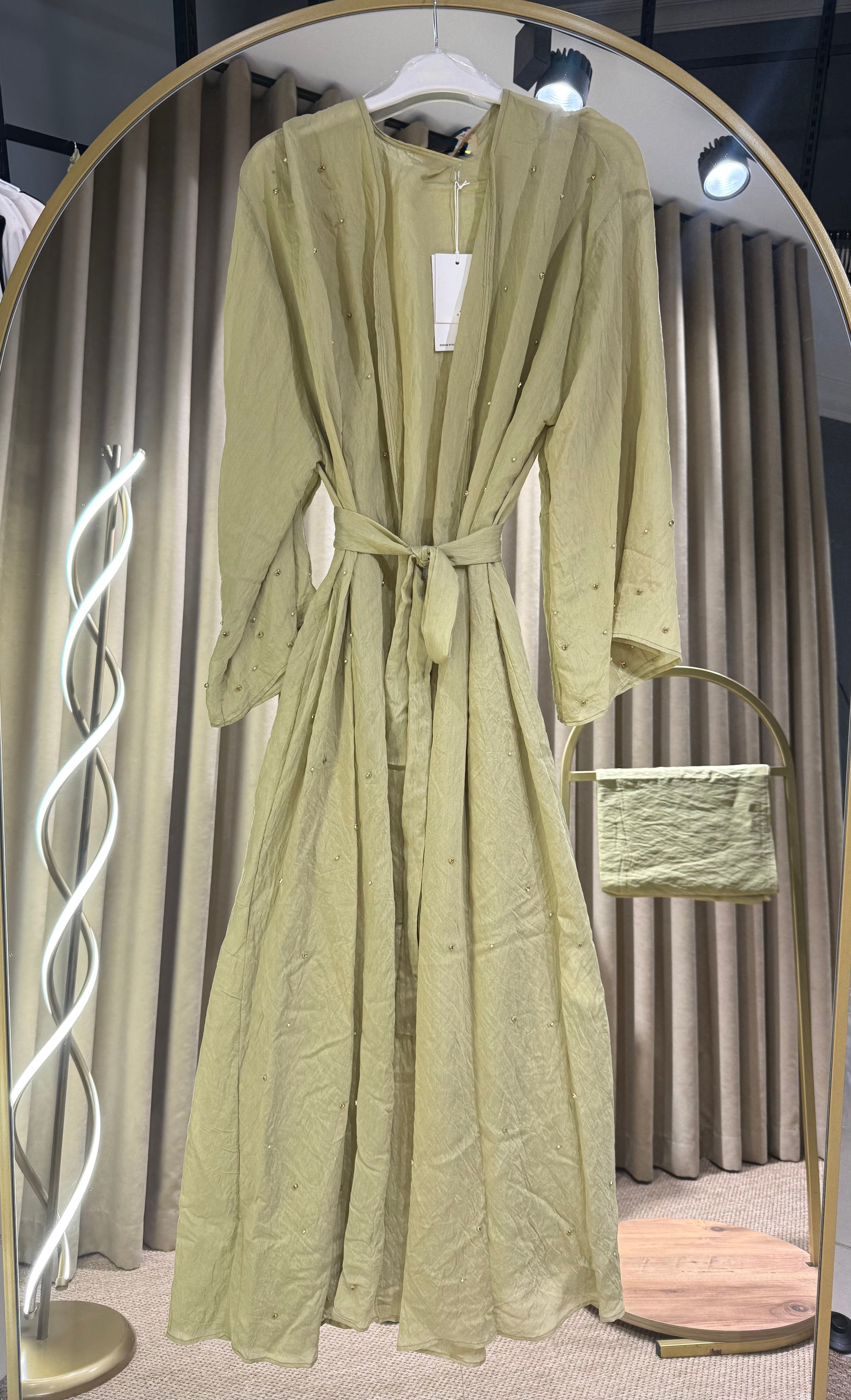 Zambak Abaya Mint