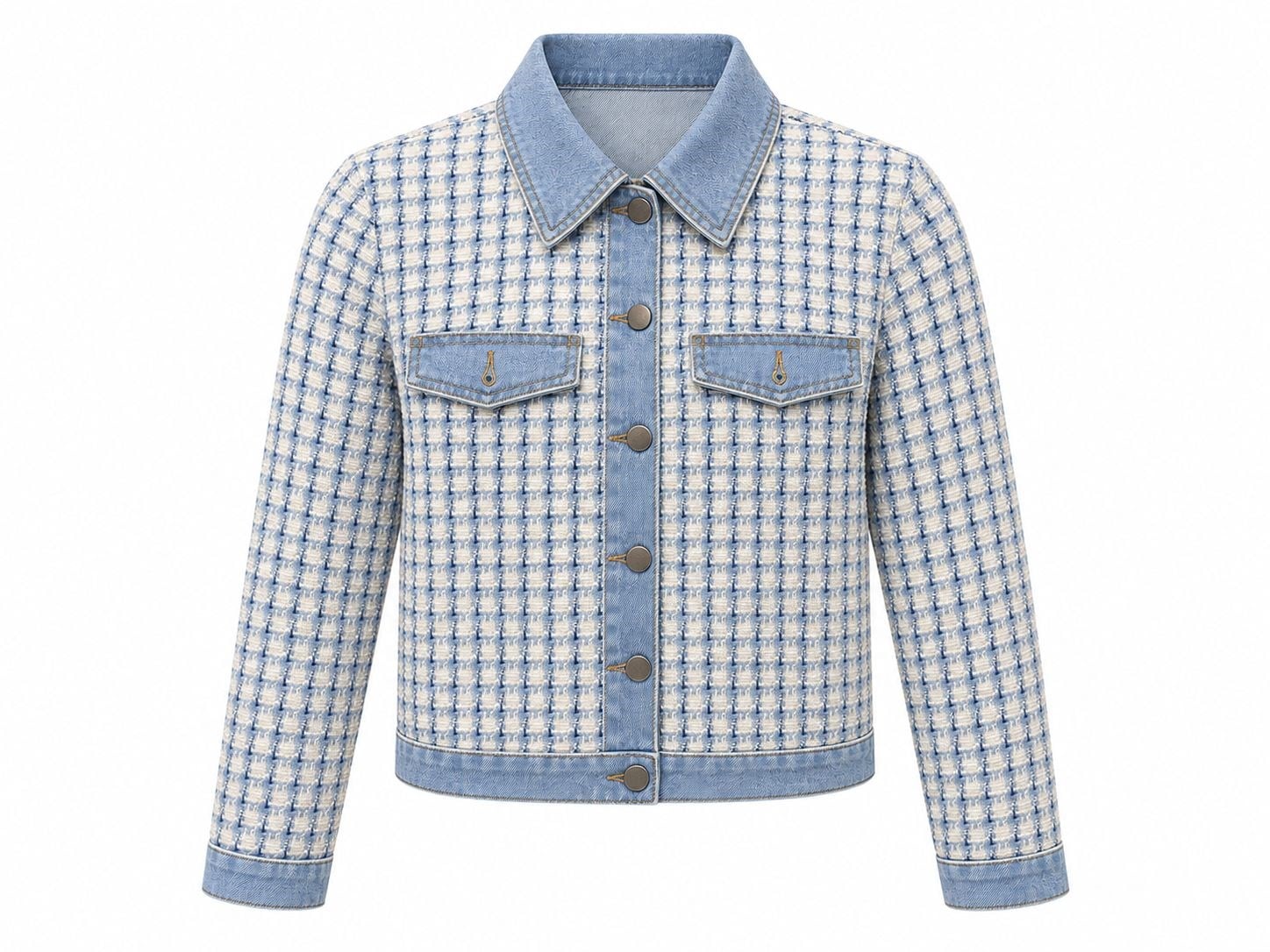 Denim Detay Tüvit Ceket 261005