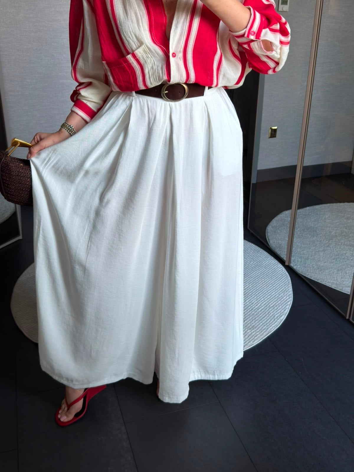 Kemerli Pantolon Etek 51354  
