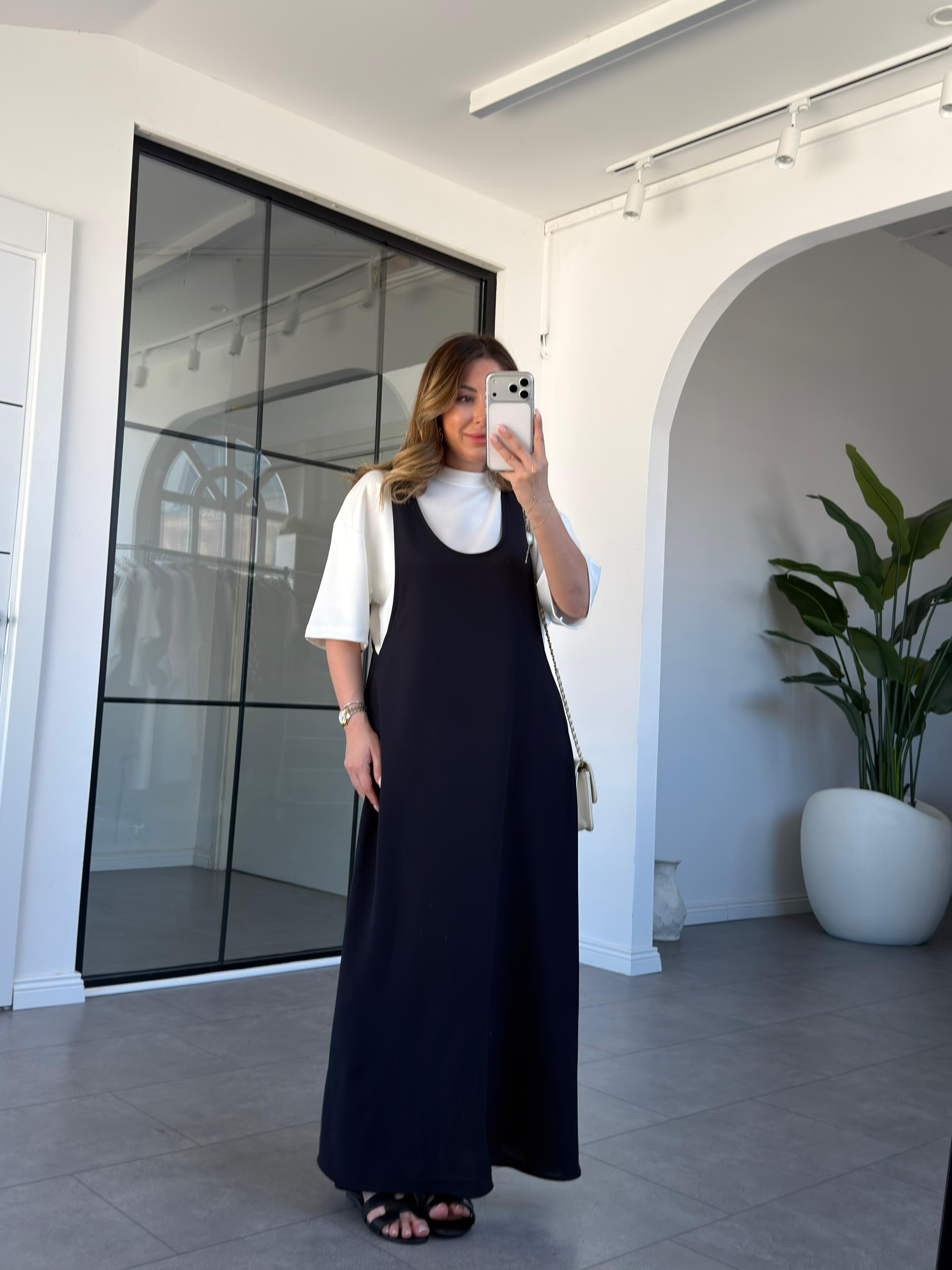 TWST Modal T-shirt Elbise Takım 4131