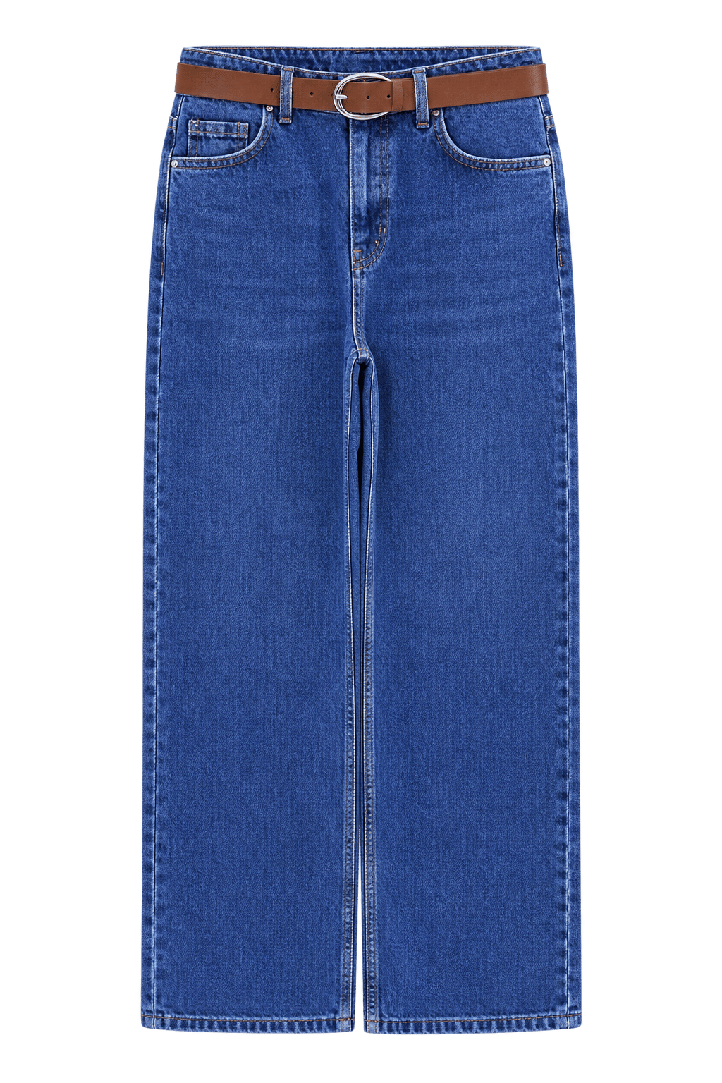 Kemerli Boru Paça Jean 3069 