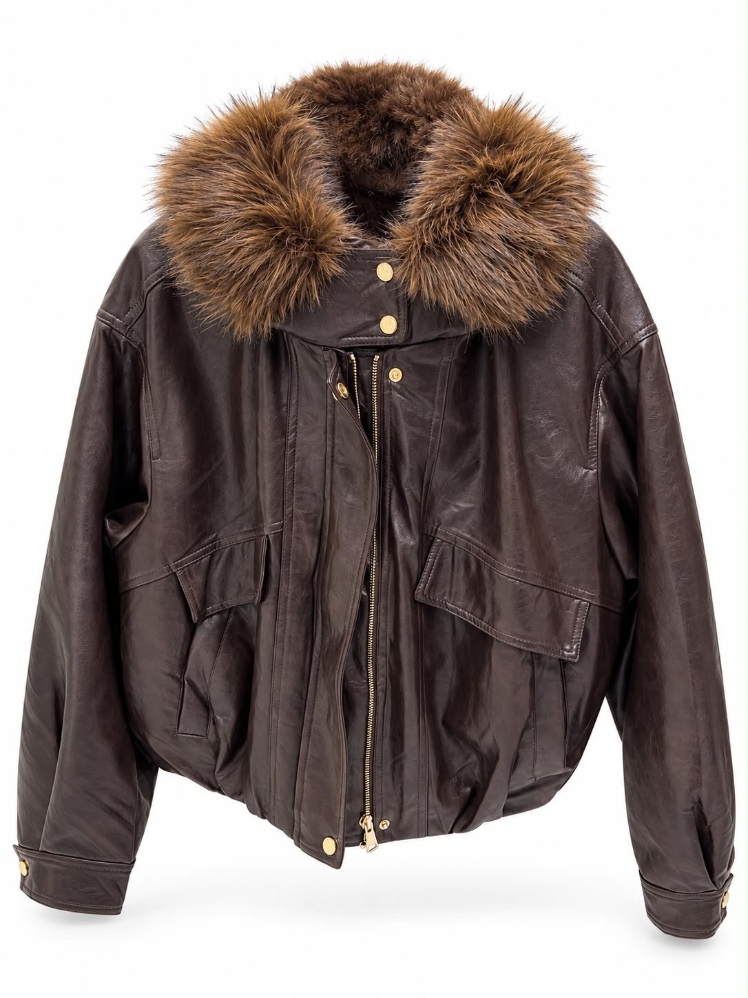 Kürklü Deri Mont 9002