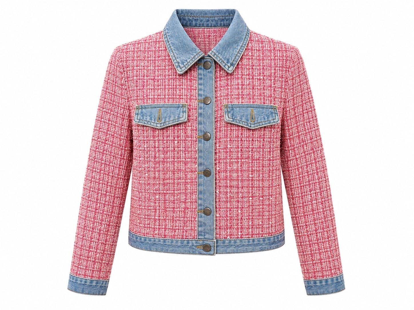 Denim Detay Tüvit Ceket 261005