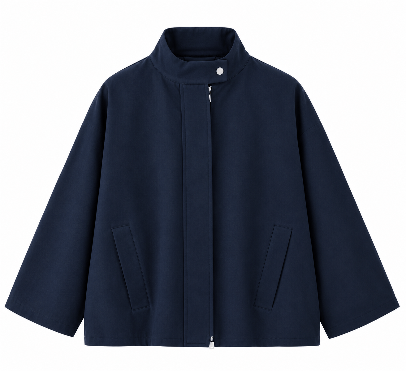 Yaka Çıtçıtlı Bomber Cekeet 7491