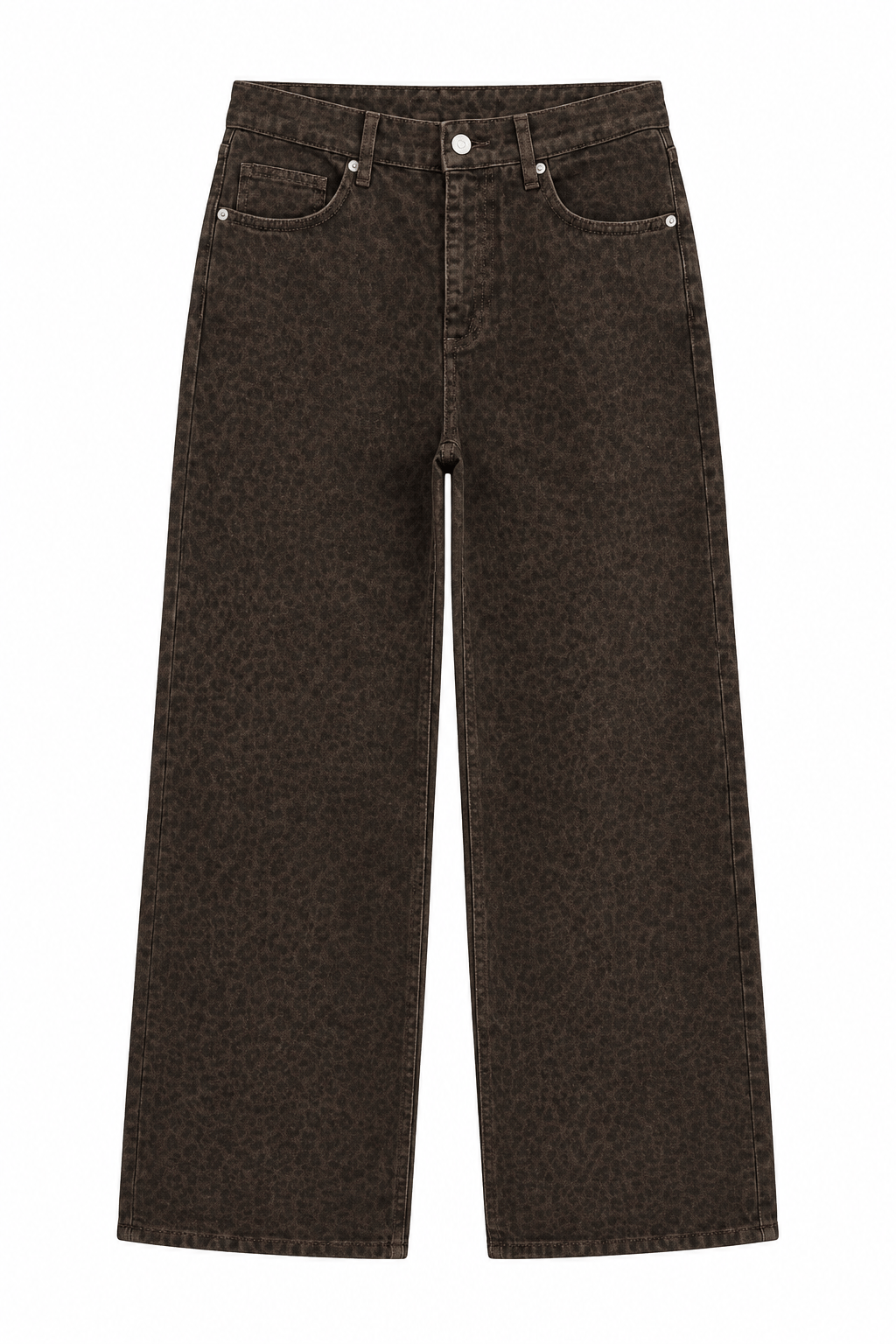 Leopar Desenli Jean Pantolon 0198 