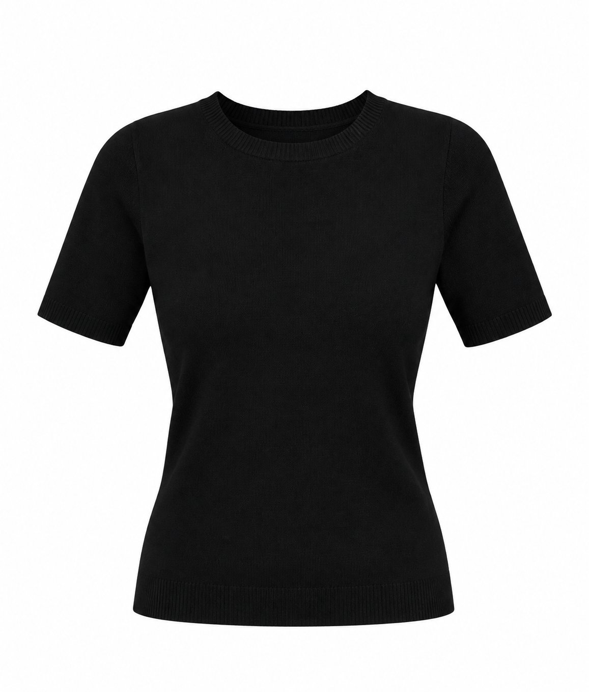Basic Triko Bluz 5376