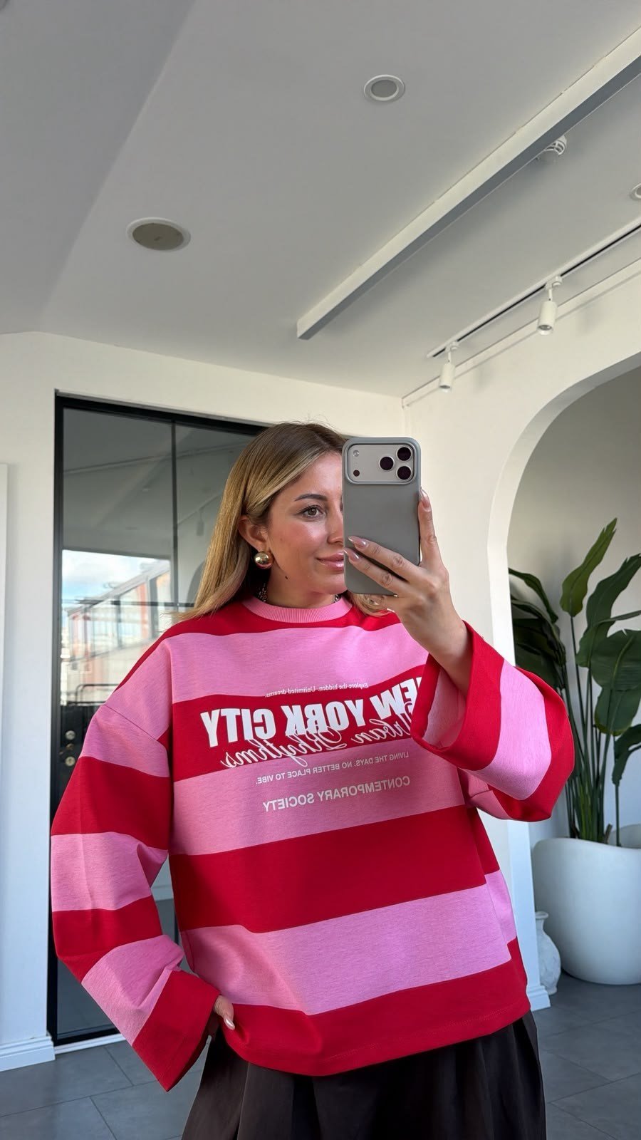 Baskılı Trend Sweat 6734
