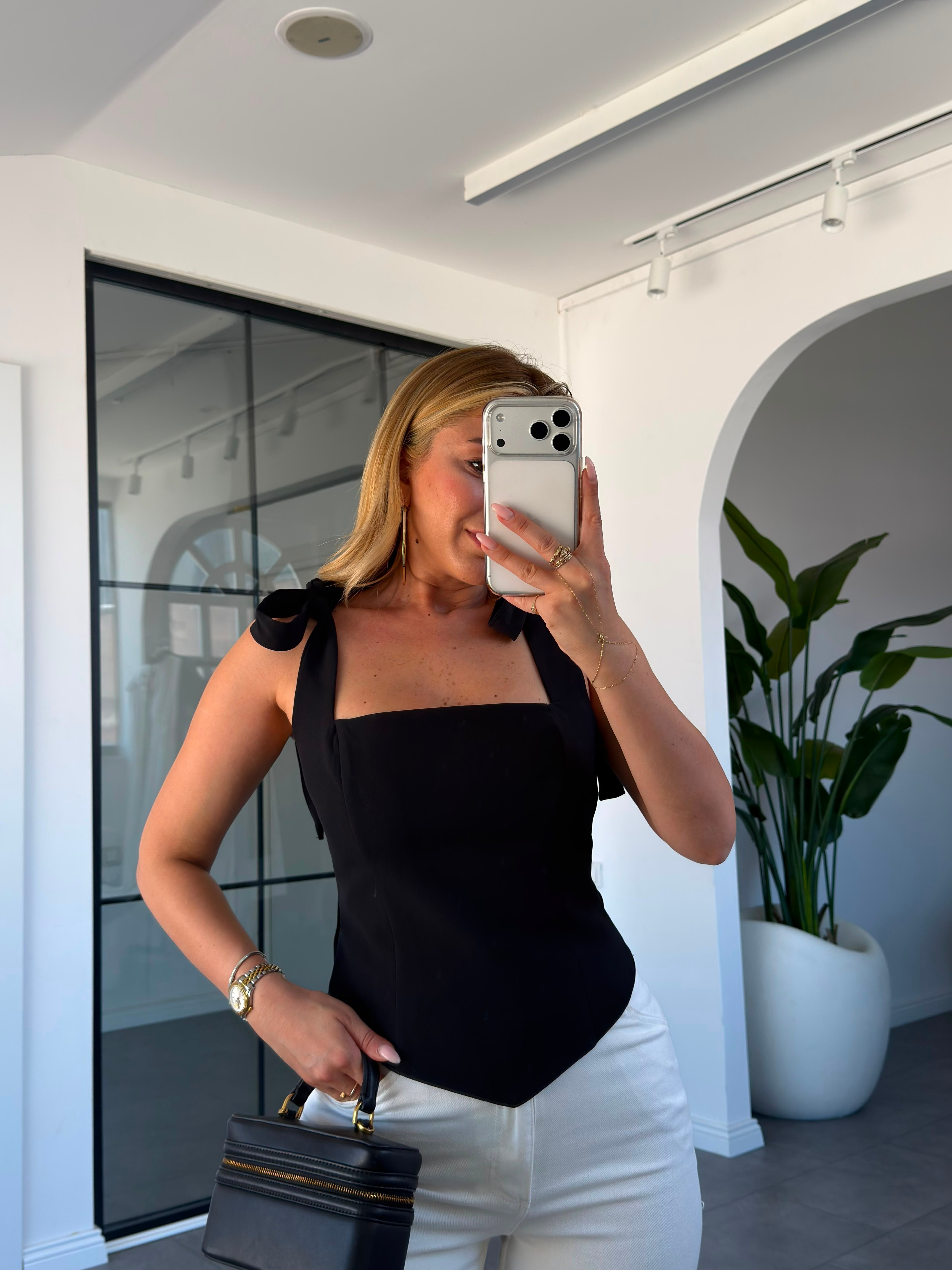 Dikiş Detaylı Bağlamalı Büstiyer 70273