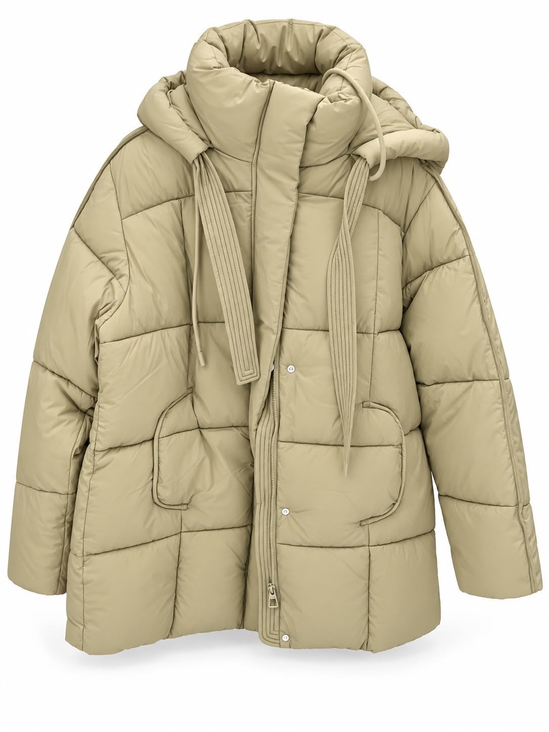 Kapüşonlu Şişme Mont 9014