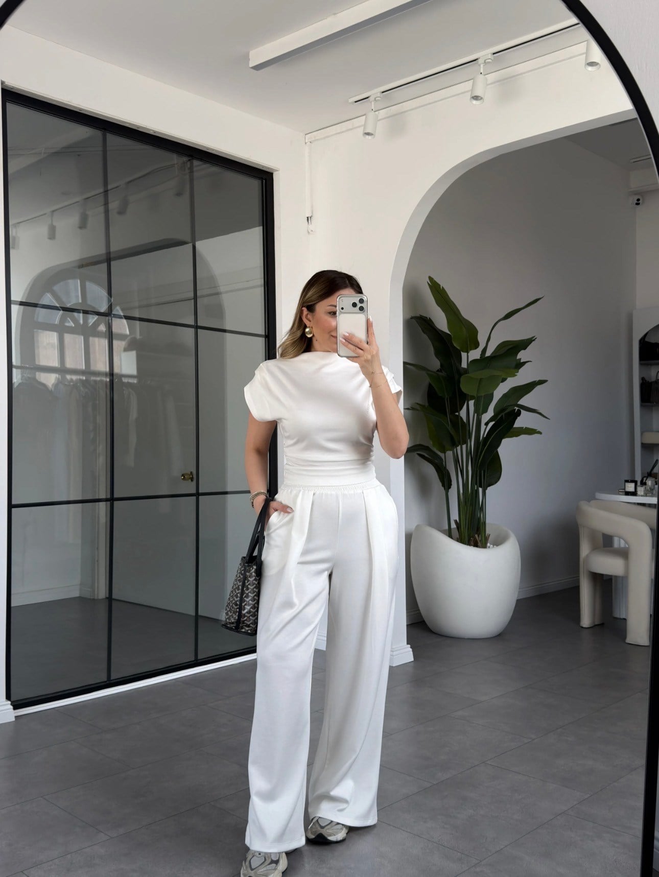 Modal Drape Detaylı Takım 23007