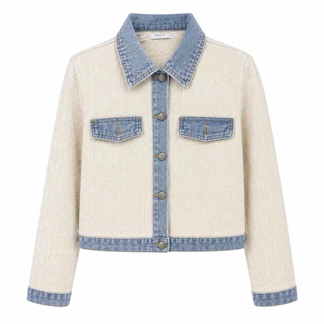 Denim Detay Tüvit Ceket 261005