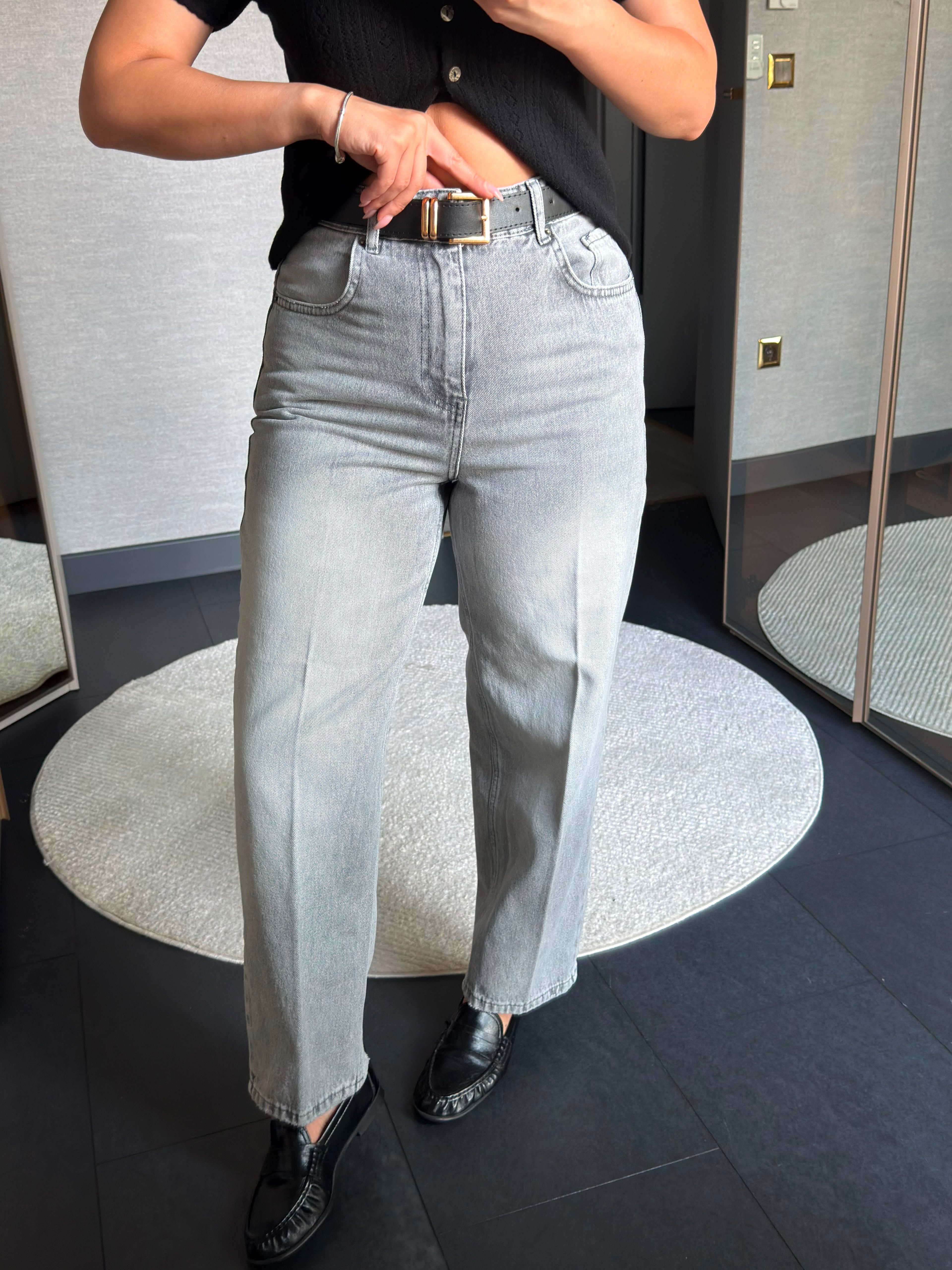 Kemerli Skater Jean 3010