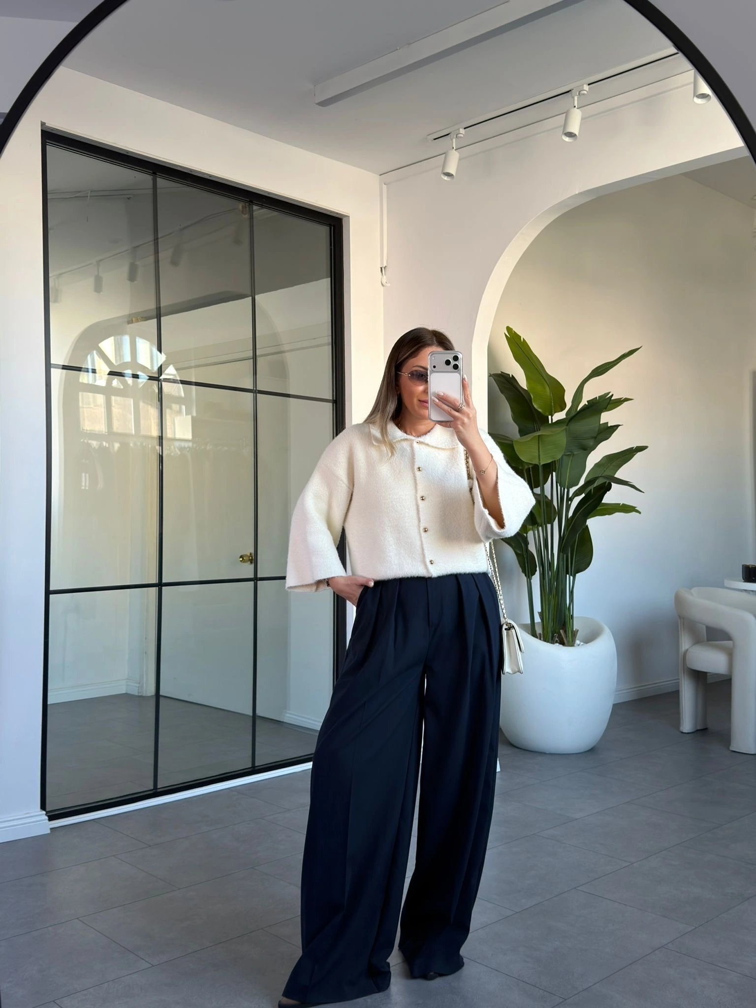 KAHVE PREMİUM POLO YAKA HIRKA