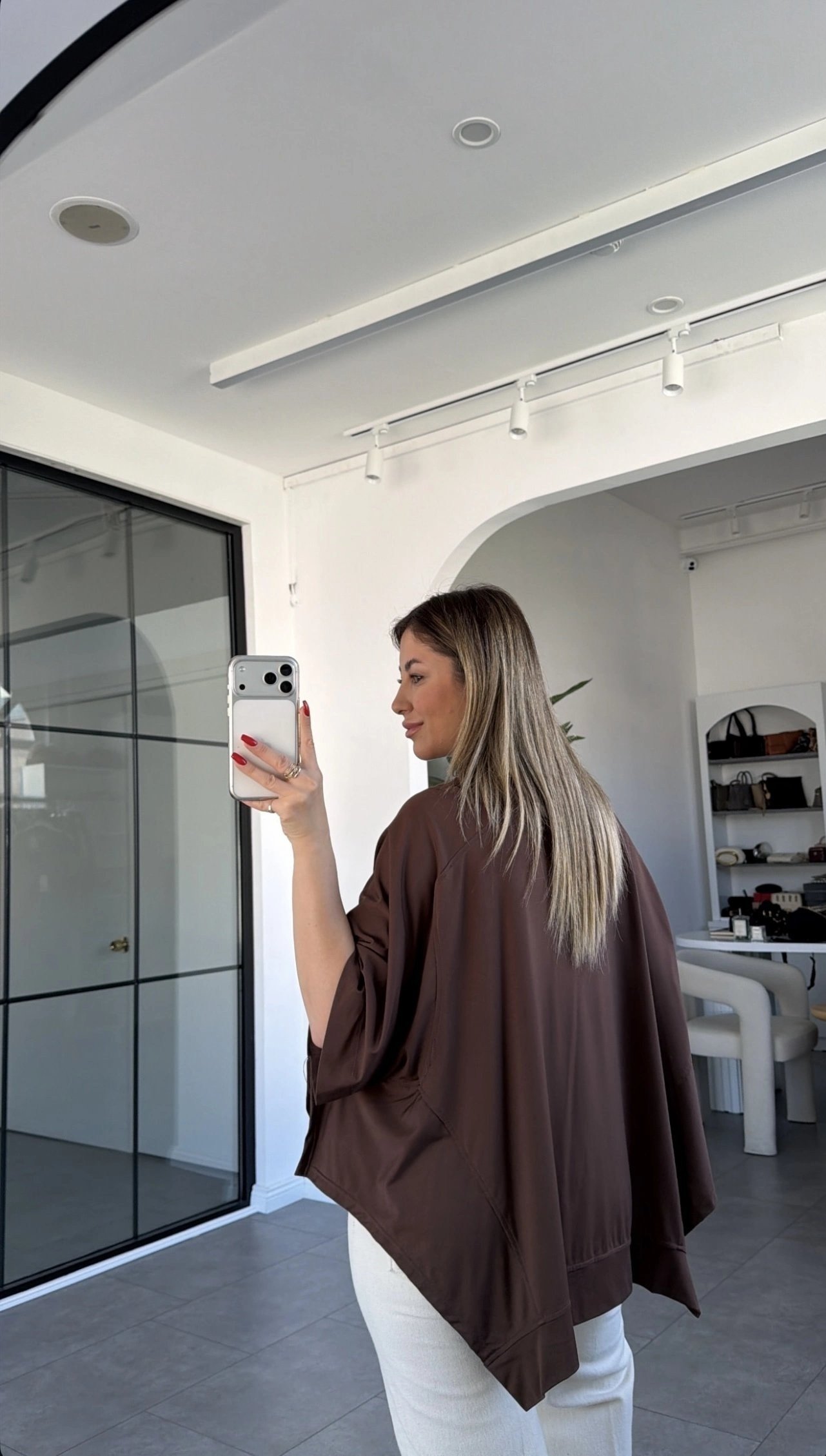 SİYAH KISA KOL MODAL BLUZ 30675