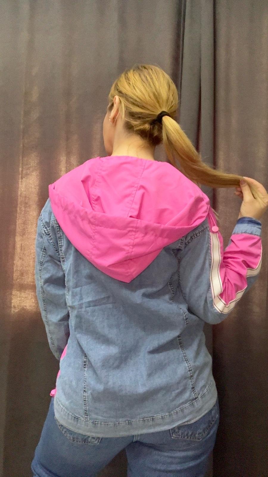 Premium Kalite Denim Detaylı Ceket