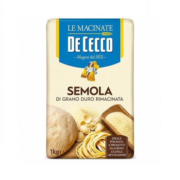 De Cecco Makarnalık Durum Buğdayı İrmiği (Semola) 1 kg