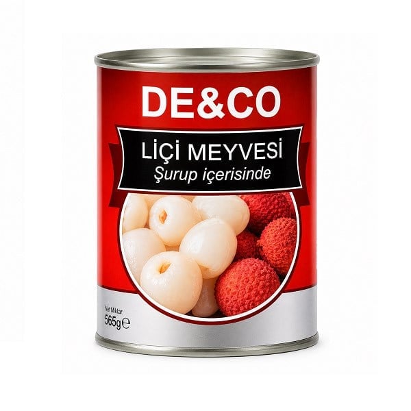 Deco Liçi Konservesi Şurup İçerisinde 565 gr