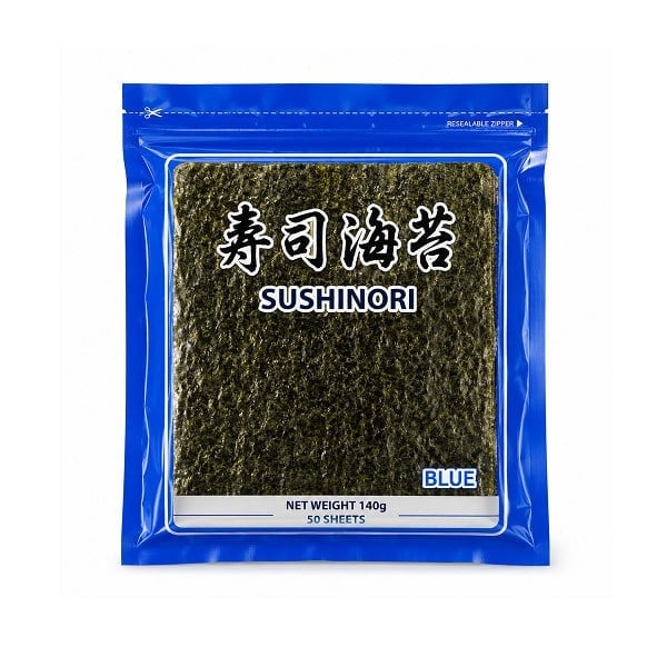 Dolco Sushi Yosunu (Blue) (Sushi Nori) 140 gr (50 Adet)