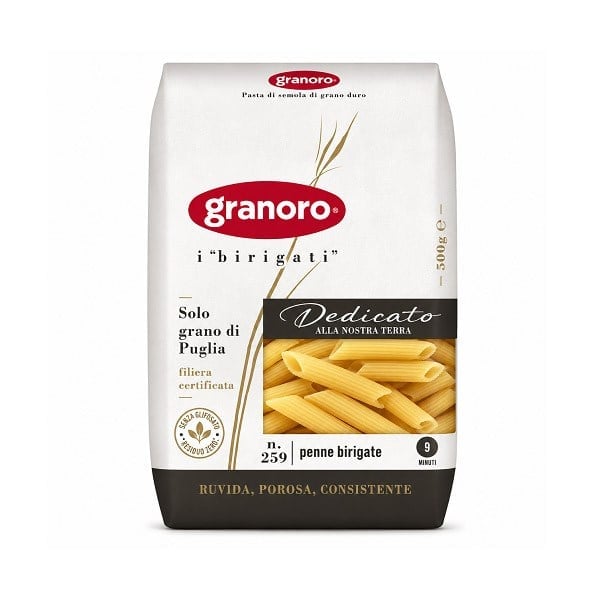 Granoro Dedicate Duble Tırtıklı Kalem (Penne Birigate) Makarna 500 gr