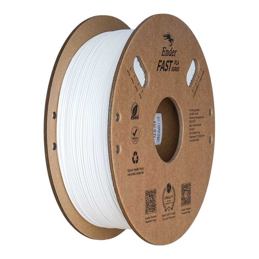 Creality Ender Fast PLA Beyaz Filament 1.75mm 1kg