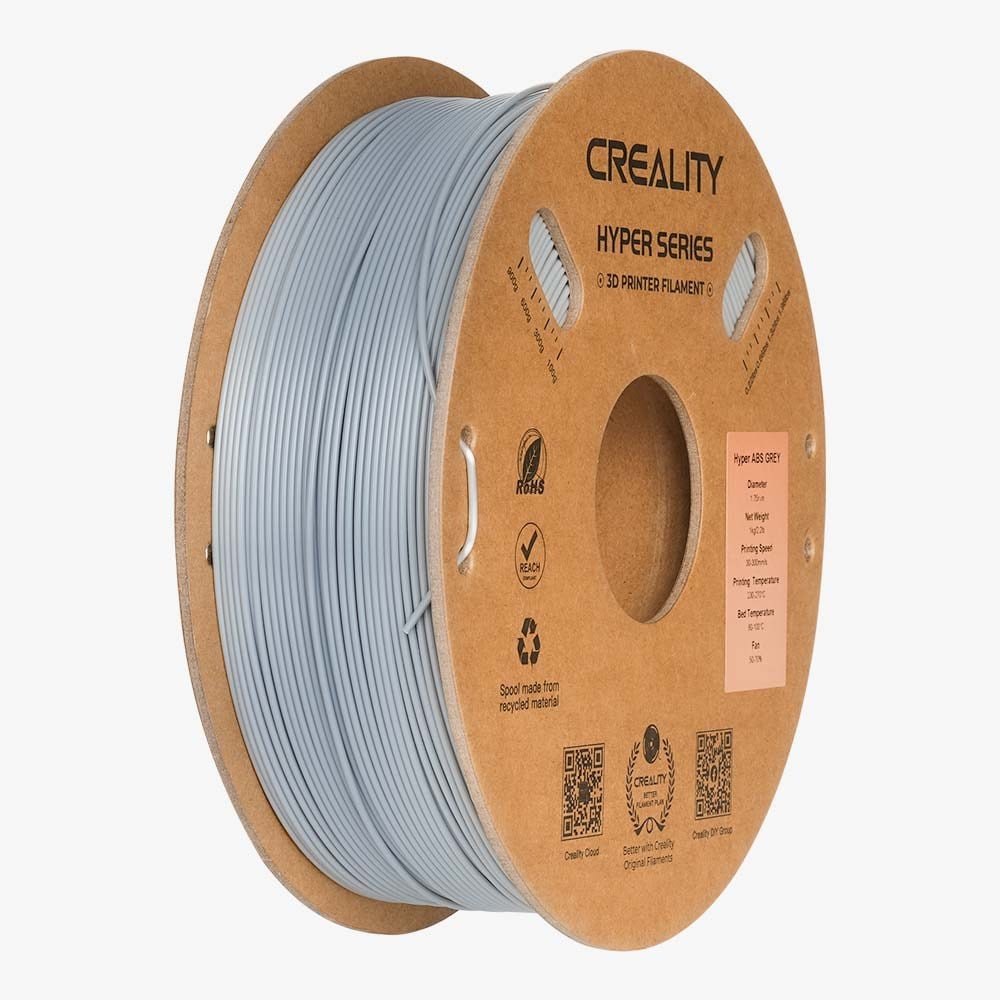 Creality Hyper ABS Gri Filament 1.75mm 1kg