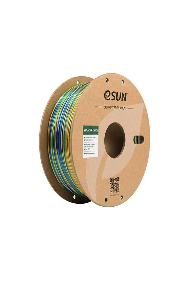 eSUN ePLA-Silk Candy Altın-Mavi-Yeşil Filament 1.75mm 1kg