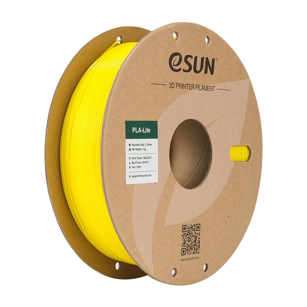 eSun PLA-Lite Sarı Filament 1.75mm 1 Kg