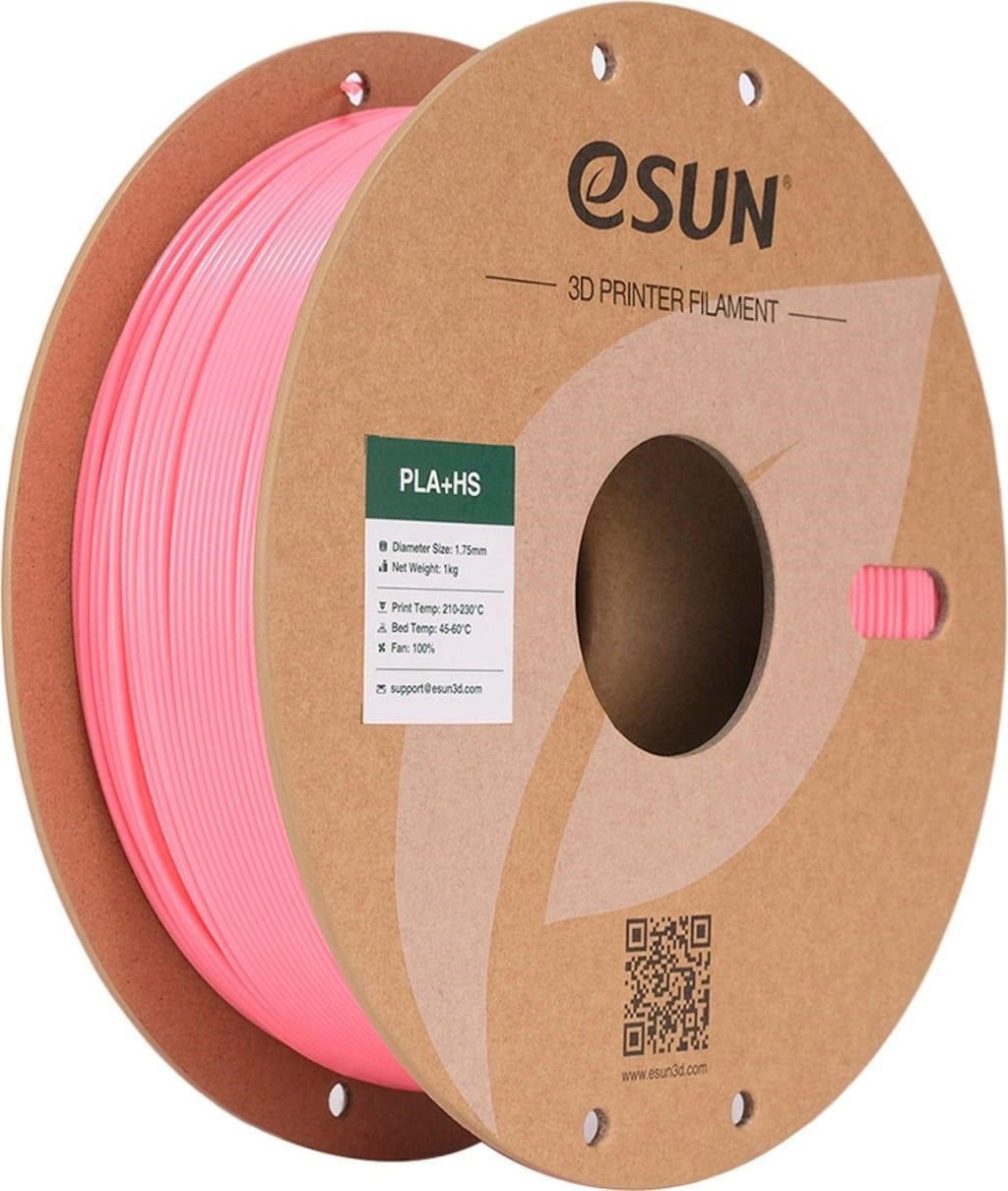 eSUN PLA+HS Soft Pembe Filament 1.75mm 1kg