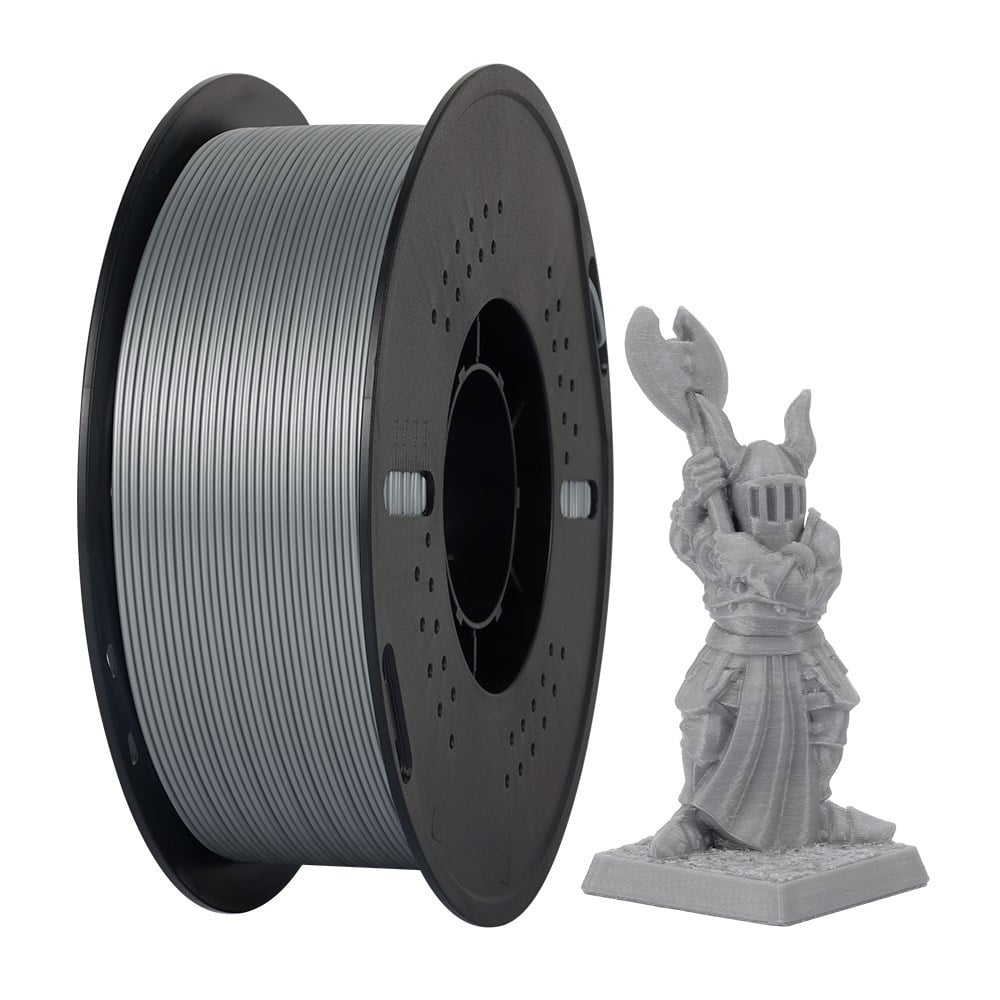 Kingroon PETG Basic Metalik Gümüş Filament 1.75 mm 1 kg