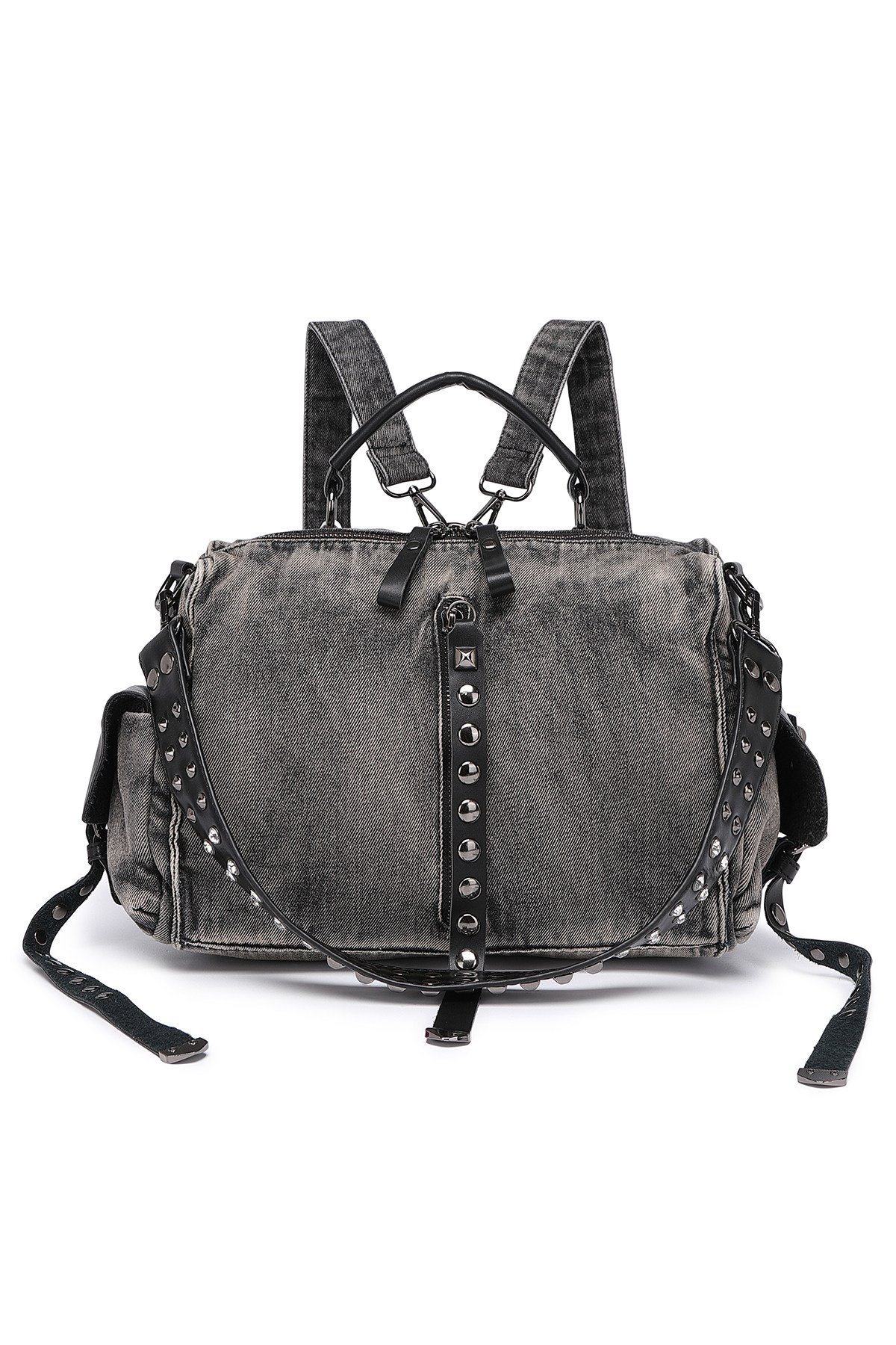 Denim Kot Kumaşı Kadın Sırt Çantası Barcelona 3218