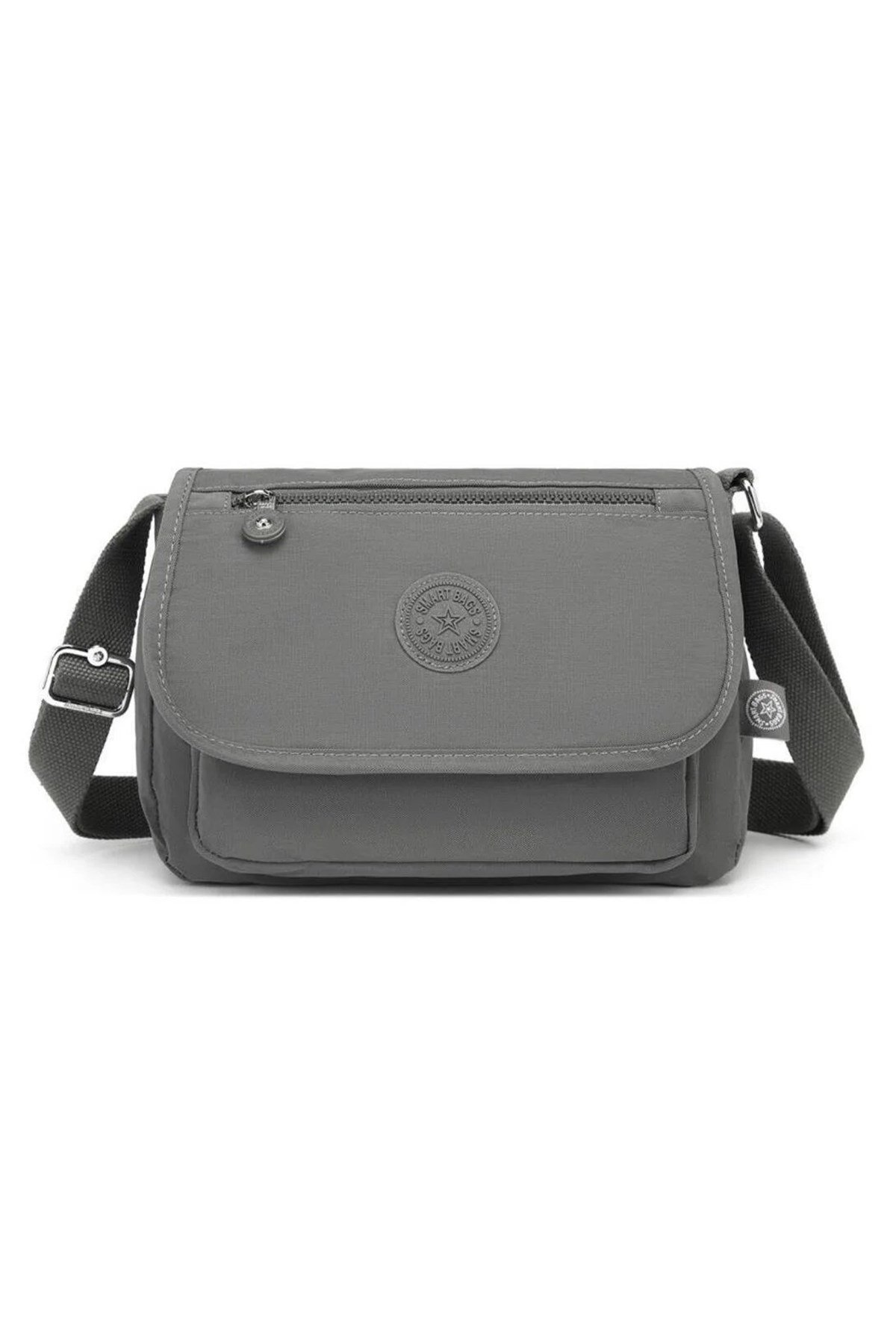Krinkıl Kumaş Kadın Postacı Çantası Smart Bags 1148