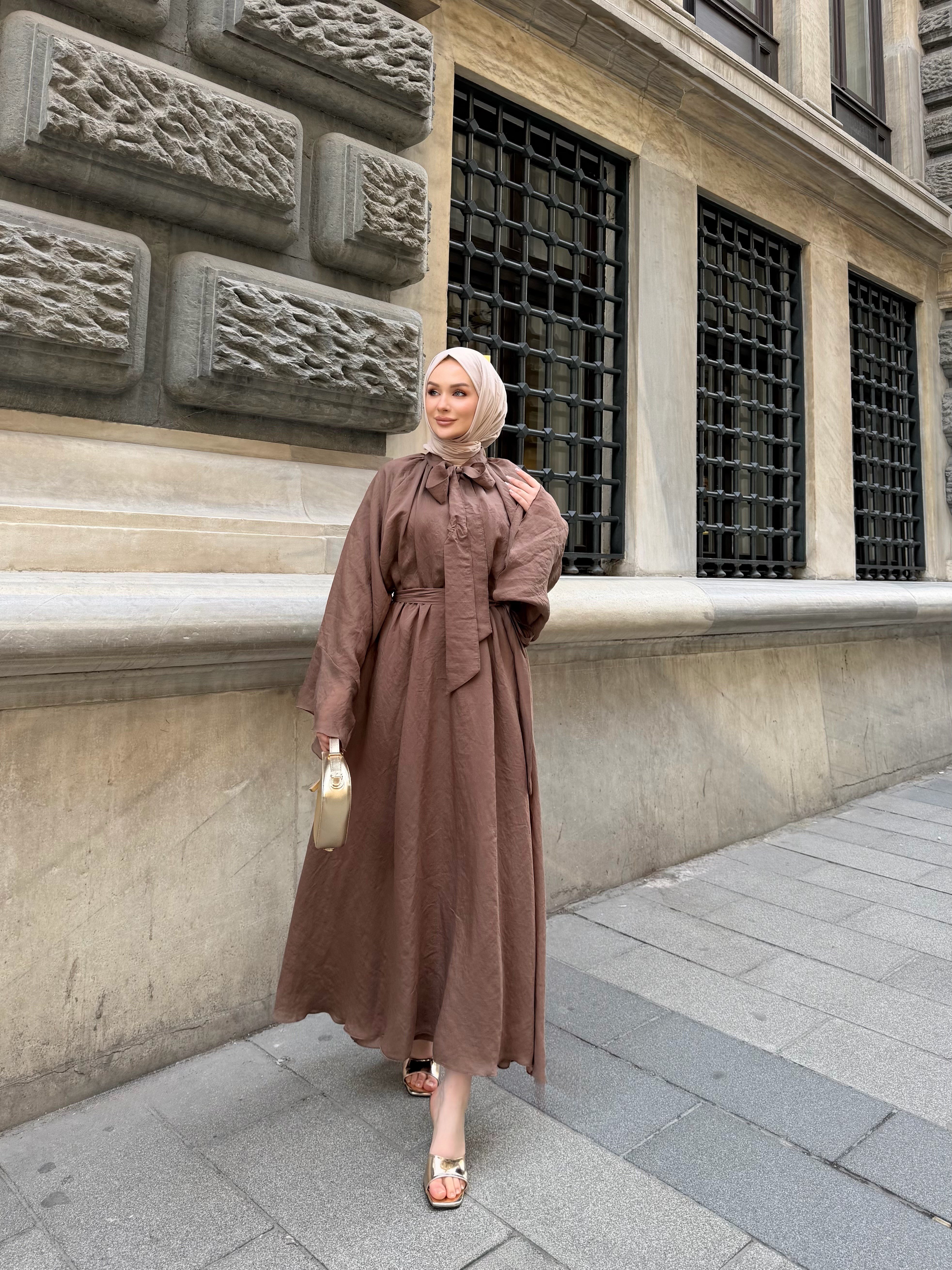 Vienna elbise kahve