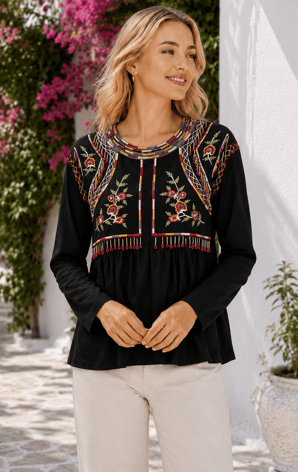 Nakış Detaylı İthal Penye