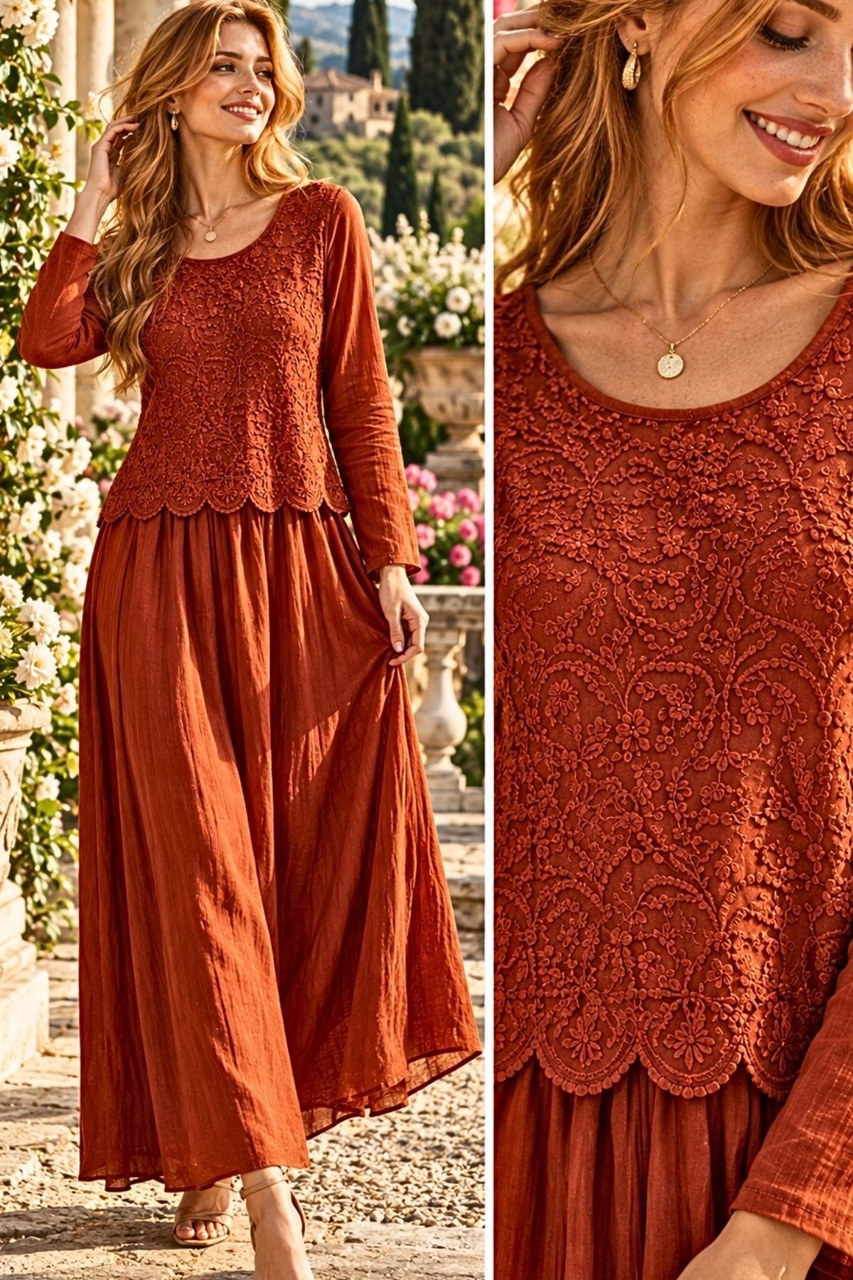 Oversize Kadife Elbise 
