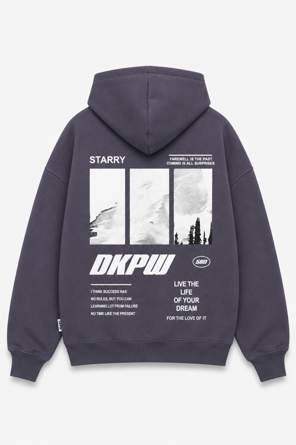 BOXY FİT OVERSİZE KAPŞONLU SWEATSHİRT ANTRASİT