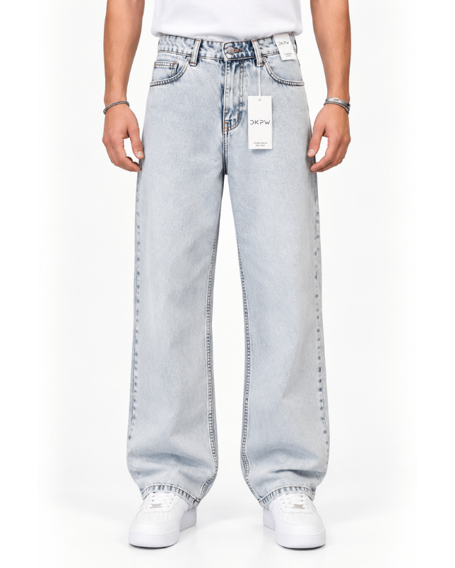 BUZ MAVİ EXTRA BAGGY JEANS
