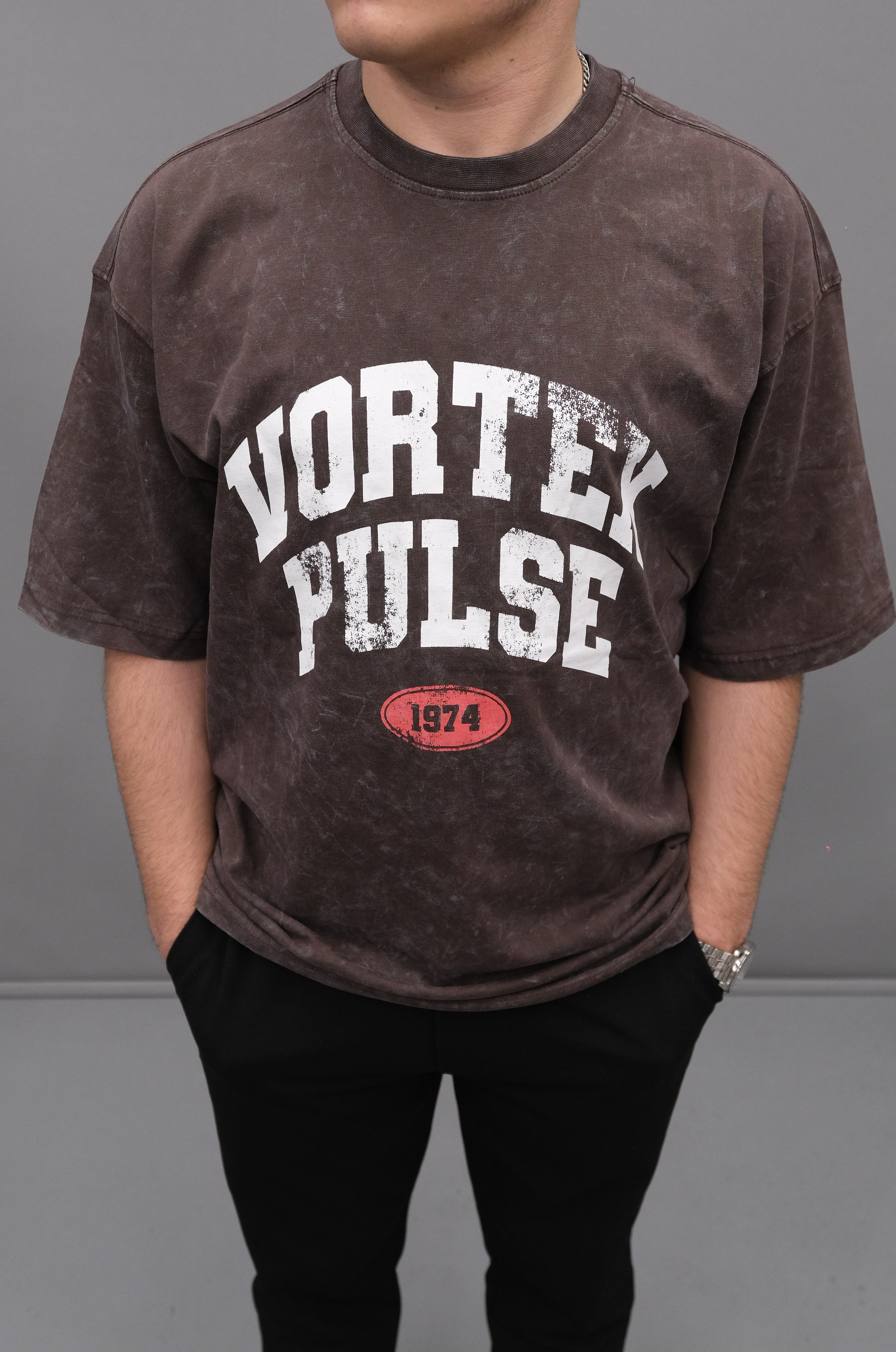 DUKA WORTEX TİŞÖRT KAHVE