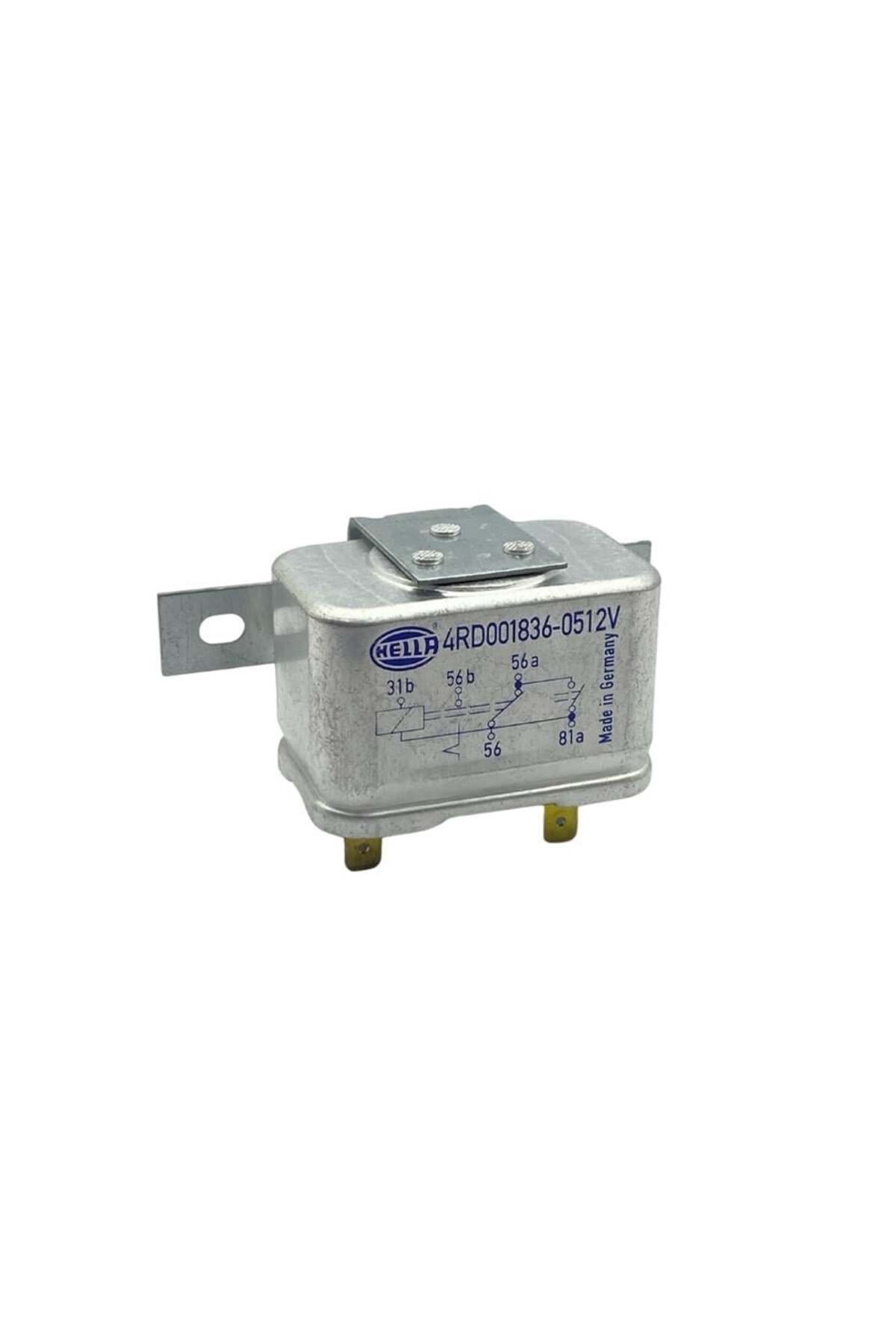 12V FAR RÖLESİ 5 UÇLU (ÇİFT PLATİN) (KALICI) (31b-56-56a-56b-81a) - 4RD001836-051
