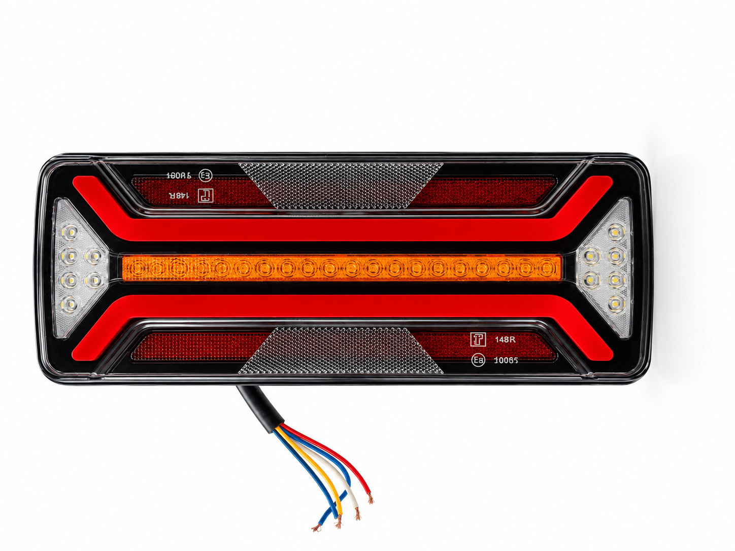 Üçler 1462 12 Volt Stop Lambası Ledli Kayar Sinyalli - Füme