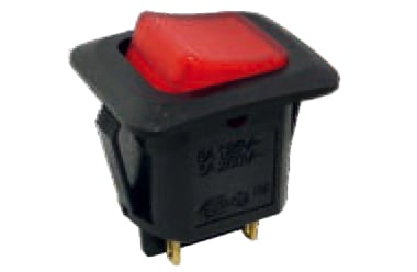 ENG PRO Basmalı Anahtar 12V 20A LEDLİ KIRMIZI PRO PB 0420
