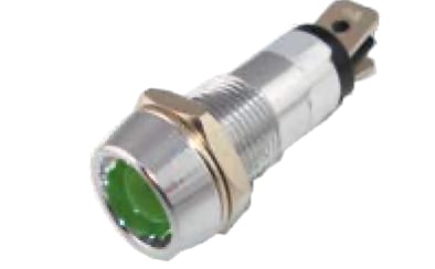 ENG PRO İkaz lambası METAL büyük LED li YEŞİL 12V PRO PB 0723